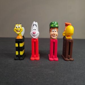 General Mills Pez Promotional Cereal Mascots Lucky Charms Cheerios Trix 2001